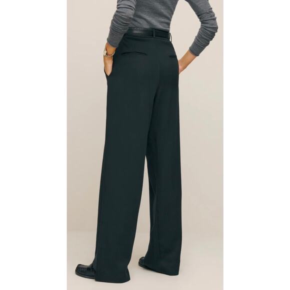 Reformation Mason Pant Black Womens Size 8 NWT - Picture 5 of 5